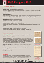 Llangwm: A Village at War Exhibition 1918-3